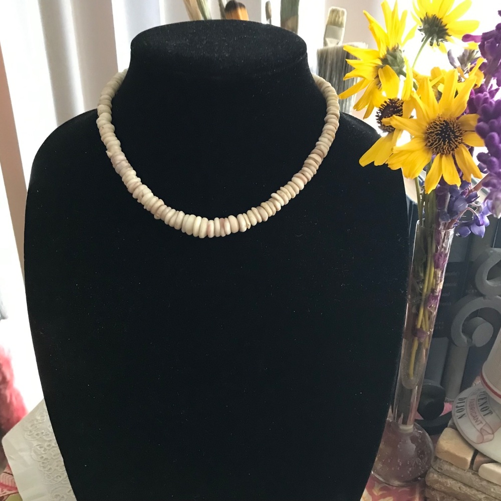 1970's Authentic Handmade Hawaiian Puka Shell Choker